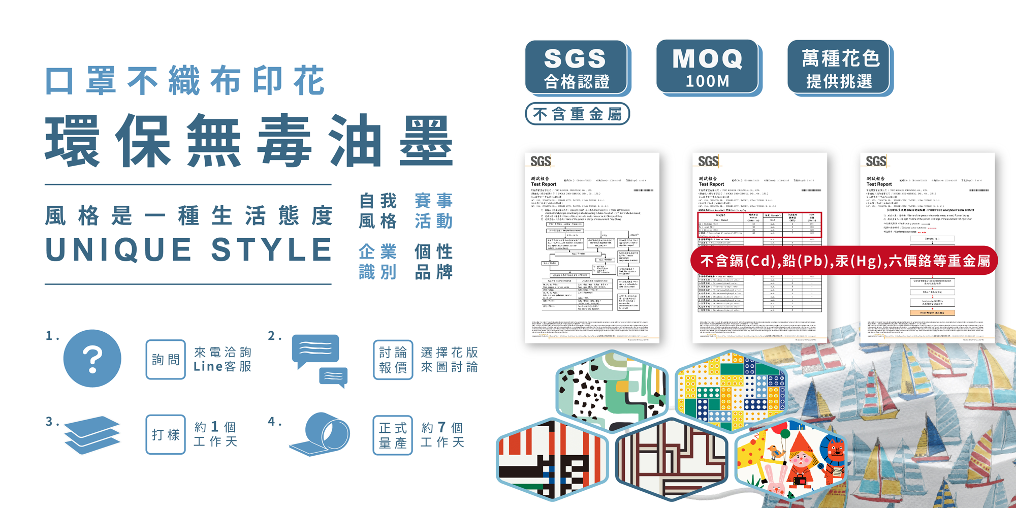 口罩不織布DM